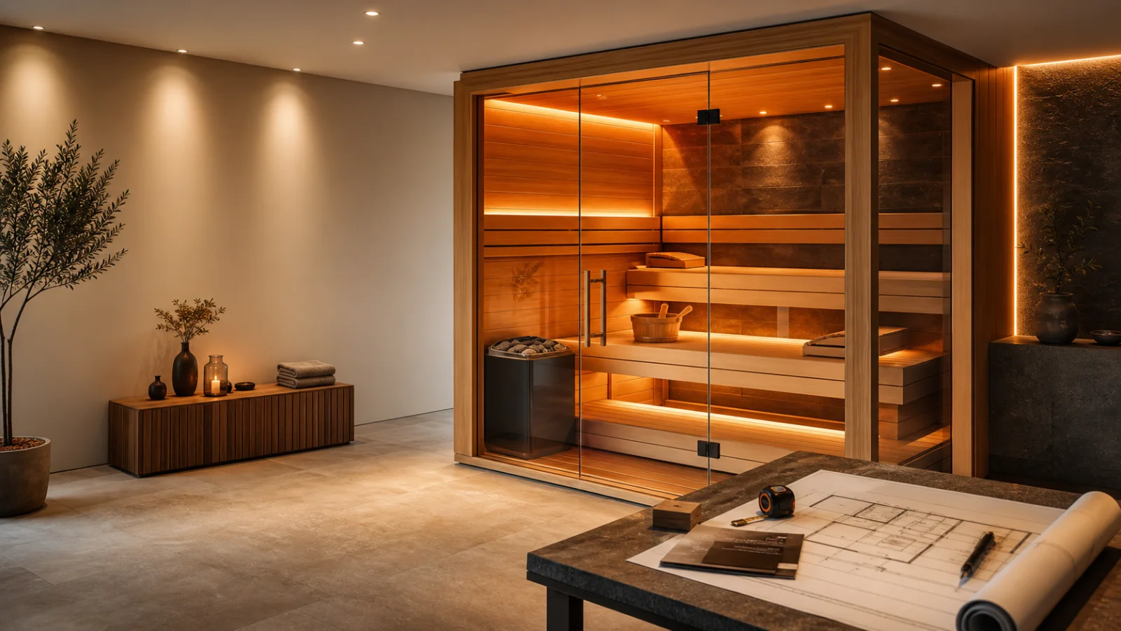 Hochwertige Sauna Planung und Montage in Wien und Österreich