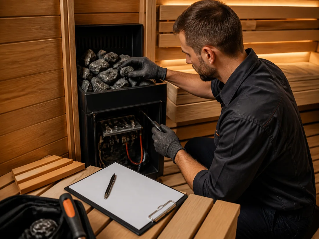 Sauna Wartung & Service für Sauna-Zentrum Wien und Österreich